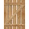 Ekena Millwork Spaced Board-n-Batten Shutters w/Z-Bar, Rough Sawn Western Red Cedar, 28 7/8W x 39H, PR RBS06Z29X039RWR - alternate 5